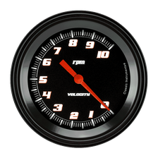 Velocity Black 3-3/8" Tachometer Gauge image 1