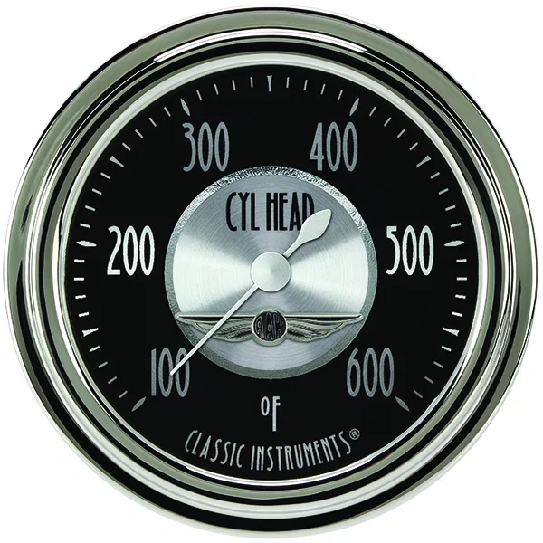 All American Tradition 2-5/8" Cylinder Head Temp Gauge