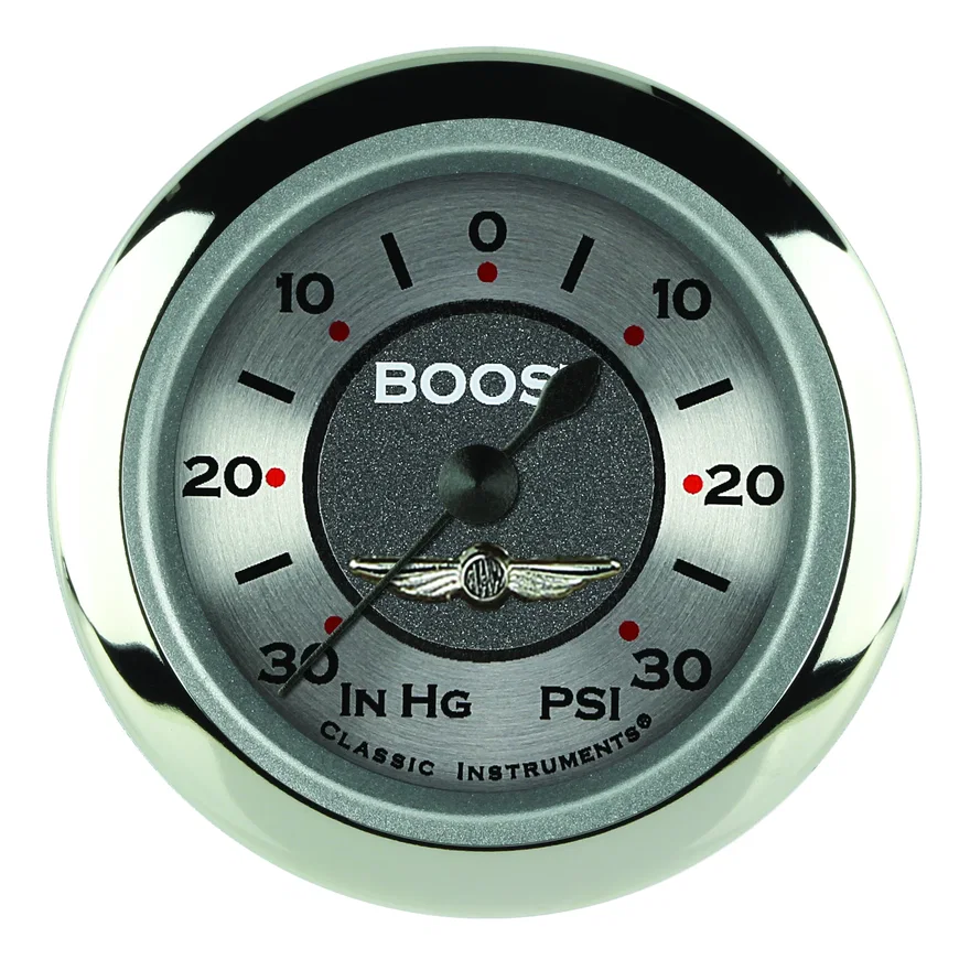 All American 2-1/8" Boost/Vac Gauge