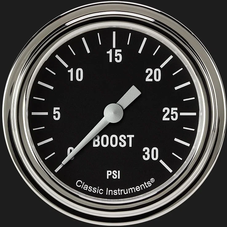 Hot Rod 2-5/8" Boost Gauge (30 PSI)
