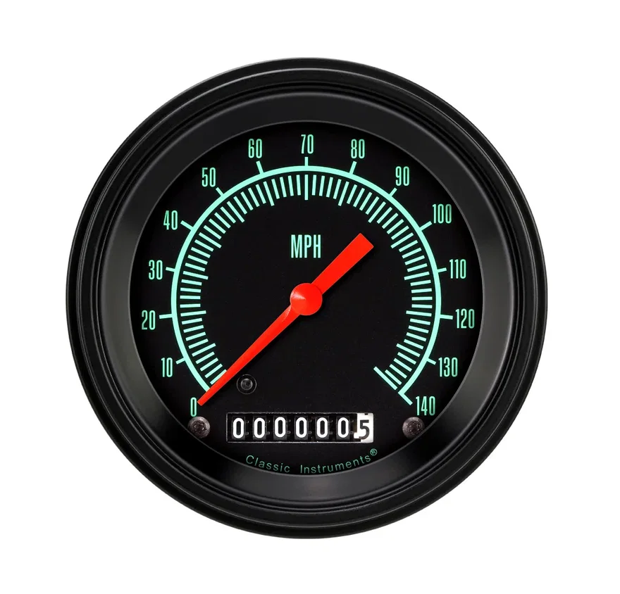 G/Stock 3" Speedometer Gauge (140 MPH)