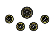 AutoCross Yellow Five Gauge Set image 1
