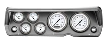 1970-76 Duster White Hot Six Gauge Set Mopar image 1