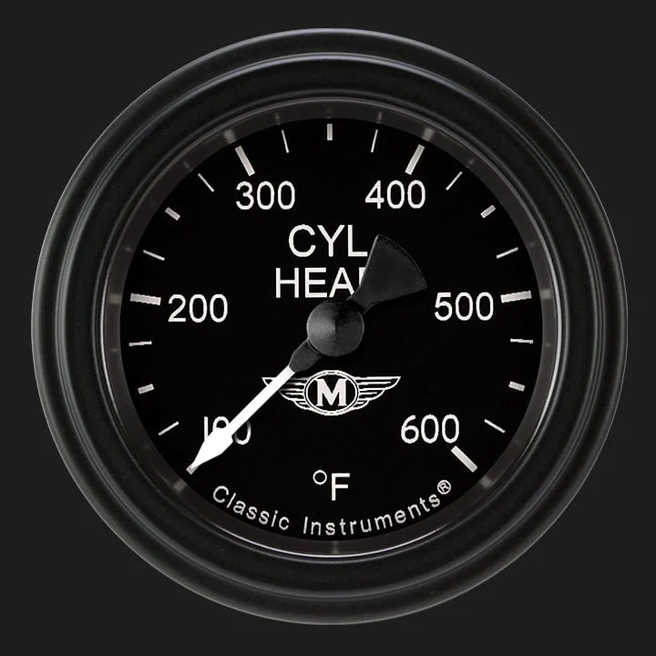 Moal Bomber 2-1/8" Cylinder Head Tempature Gauge