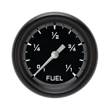 Autocross Gray 2-5/8" Fuel Level Gauge image 1