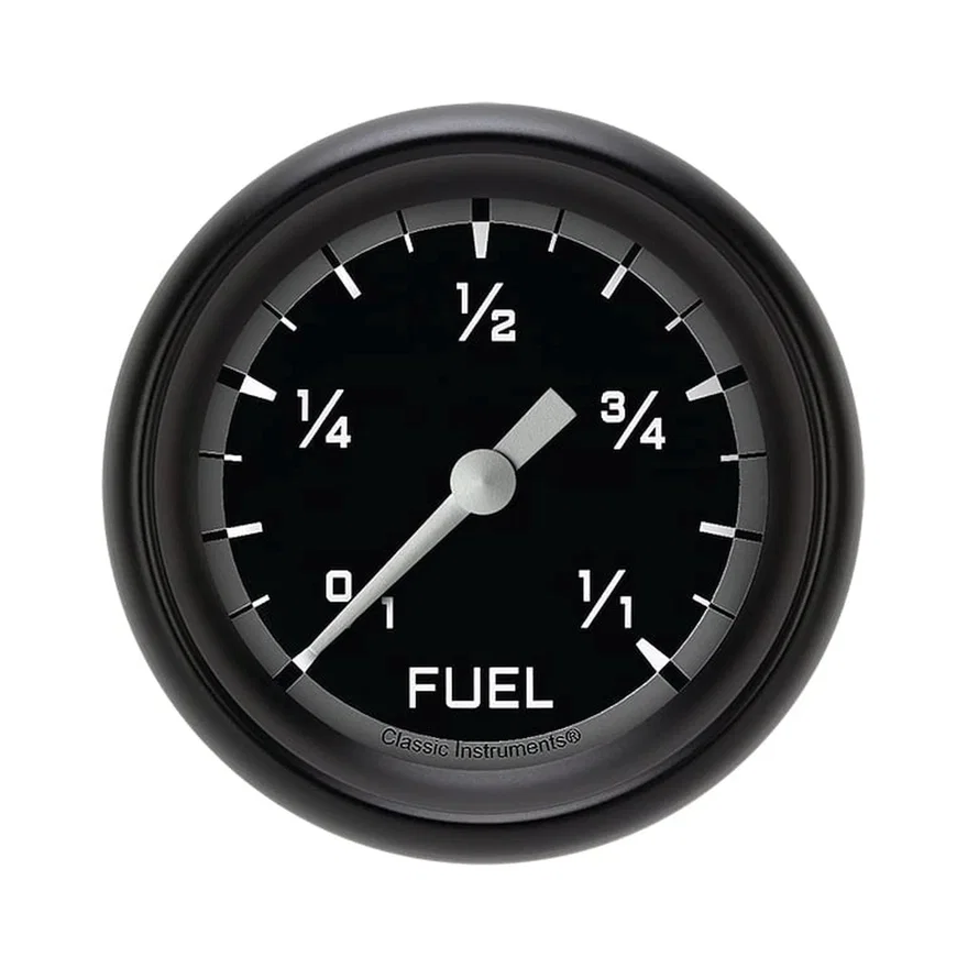Autocross Gray 2-5/8" Fuel Level Gauge