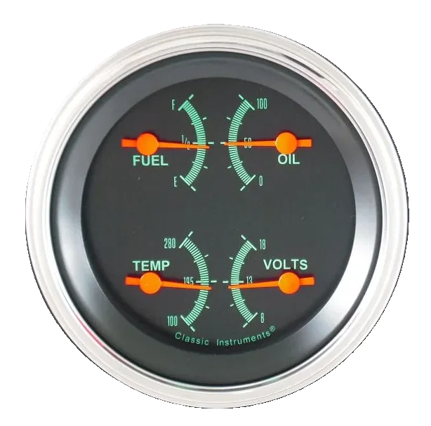 G/Stock Quad Gauge (Fuel 240-33 Ohm)