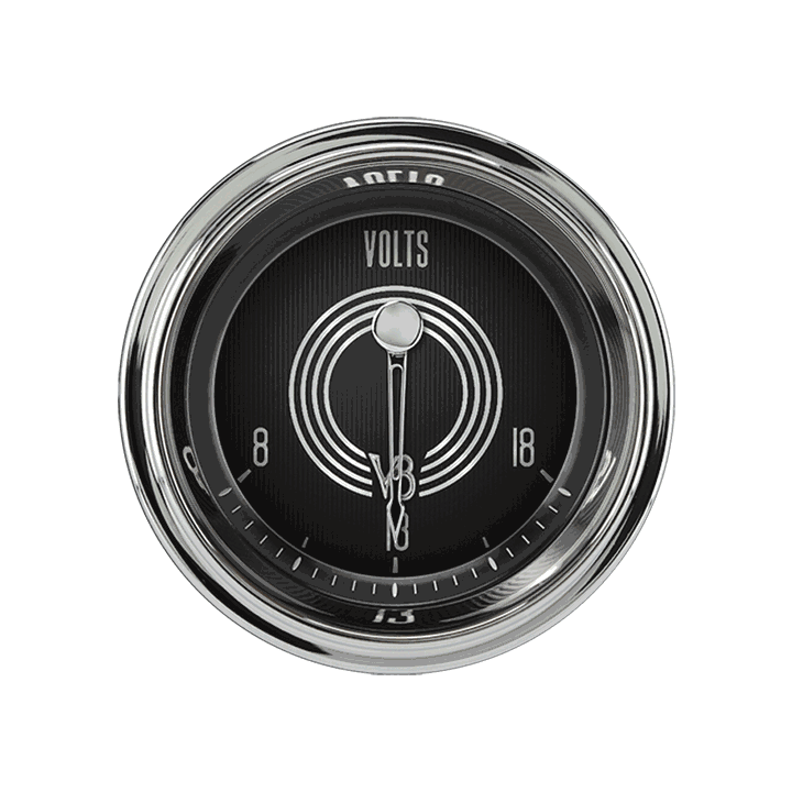 V8 Speedster 2-1/8" Volt Gauge