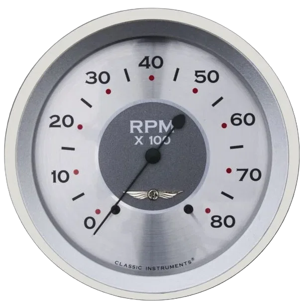 All American 4-5/8" Tachometer Gauge