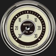 Nostalgia VT 2-5/8" Boost/Vac Gauge image 1