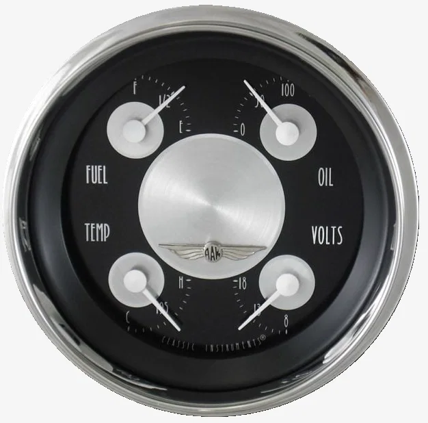 American Tradition 3" Quad Gauge (240-33 Ohm)
