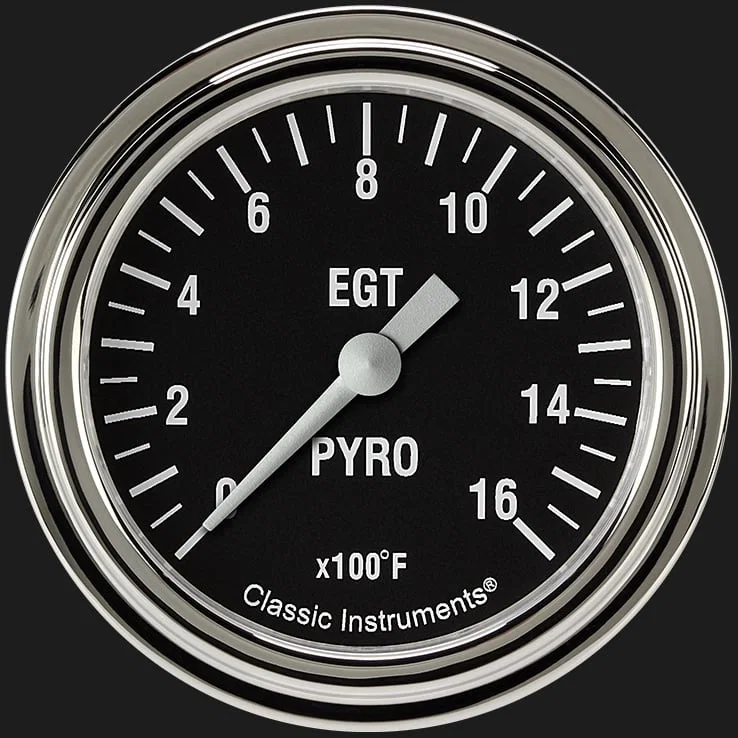 Hot Rod 2-5/8" Exhaust Gas Tempature Gauge