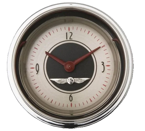 All American Nickel 2-1/8" Clock