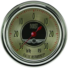 All American Nickel 2-5/8" Boost/Vac Gauge image 1