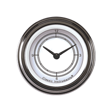 White 2-1/8" Clock image 1