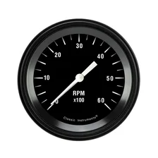 Hot Rod 3" Tachometer Gauge (6000 RPM) image 1