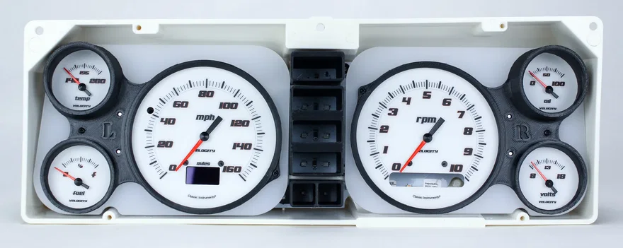 1982-85 Chevy S-10 Velocity White W/Oled