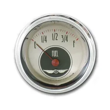 All American Nickel 2-1/8" Fuel Level Gauge image 1