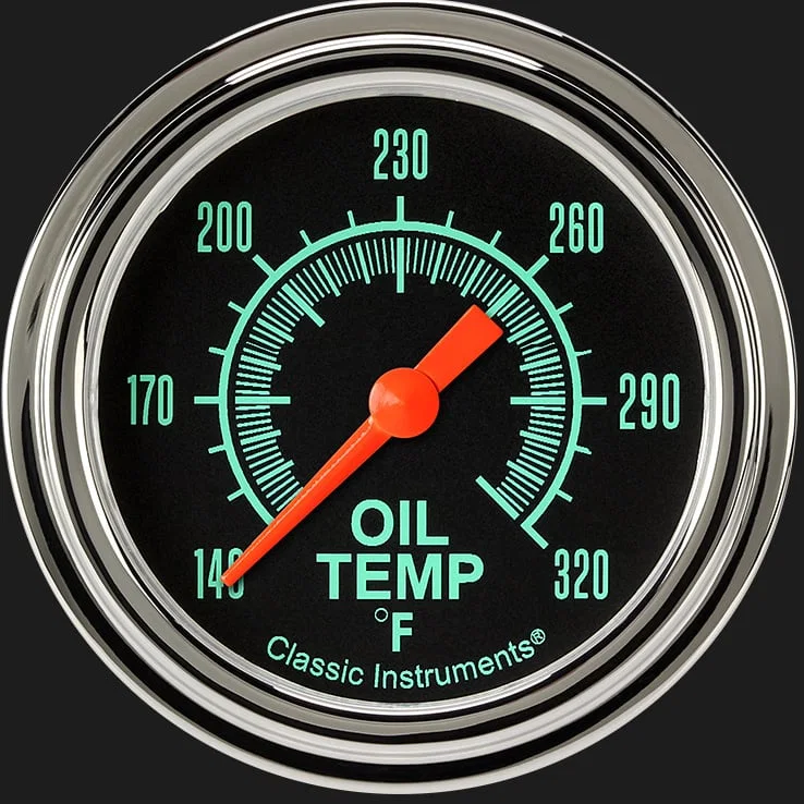 G/Stock 2-5/8" Oil Temperature Gauge