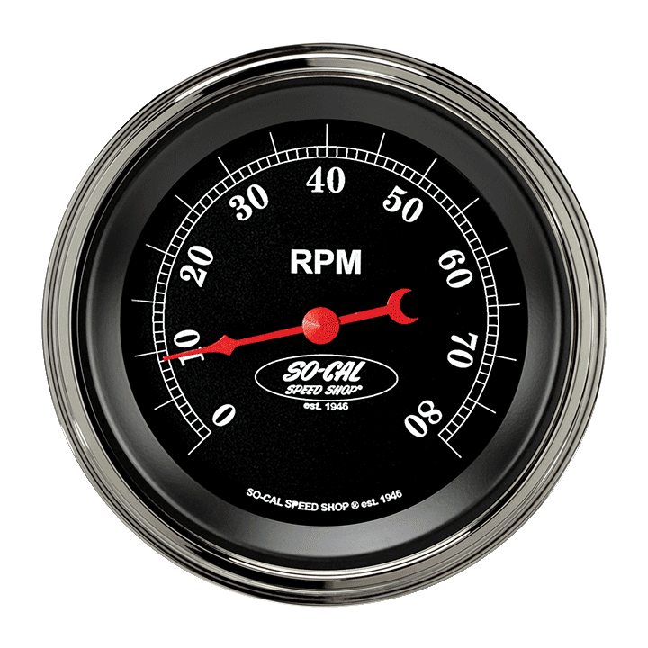 So-Cal 3-3/8" Tachometer Gauge