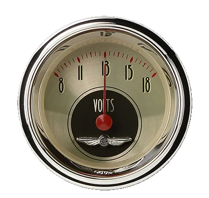 American Nickel 2-1/8" Volt Gauge