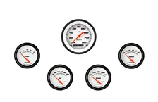 Velocity White Five Gauge Set image 1