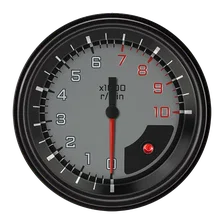 AutoCross Gray 3-3/8" Tachometer Gauge image 1