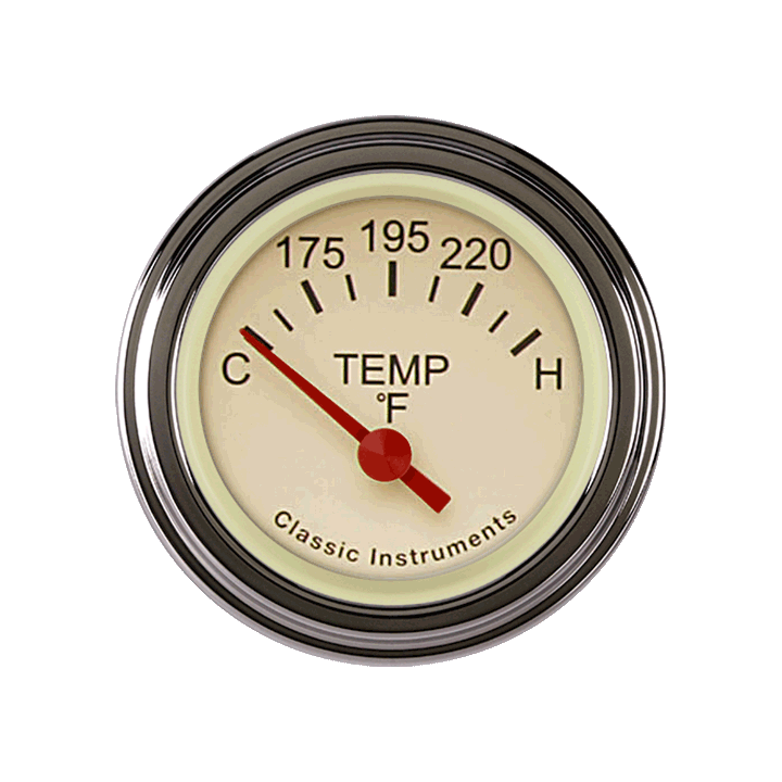 Tetra Tan 2-1/8" Water Temperature Gauge