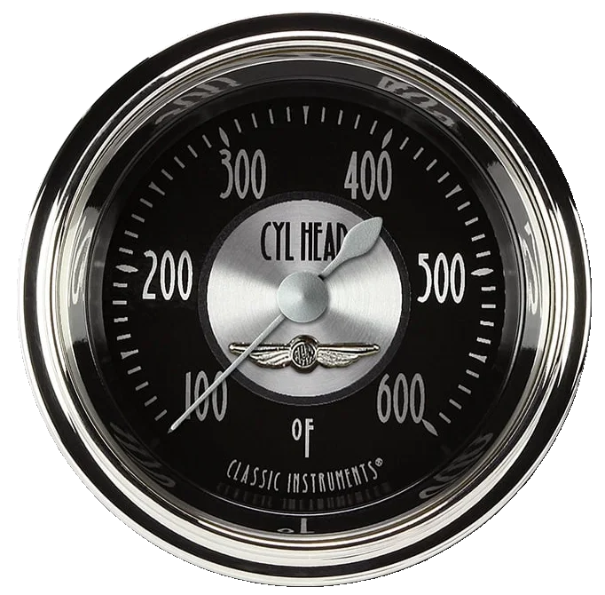 All American Tradition 2-1/8" Cylinder Head Temp Gauge