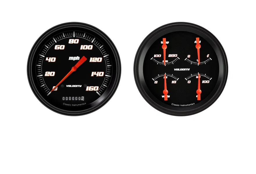 Velocity Black Series Two Gauge Set