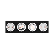 Velocity White Four Gauge Set image 1