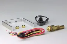 AutoCross Gray 2-1/8" Full Sweep Water Temp Gauge image 4