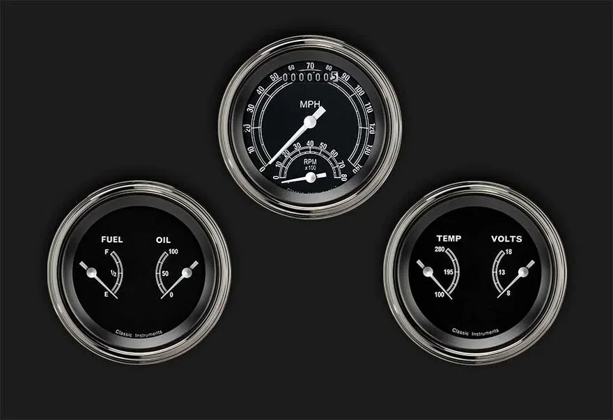 Traditional 3" Ultimate with Two 3" Gauges GM