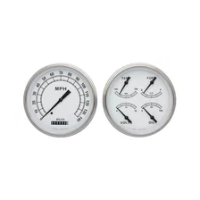 White 5" Speedo & 5" Quad-GM image 1