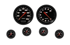 Velocity Black Six Gauge Set image 1