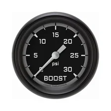 Autocross Gray 2-5/8" Boost Gauge (30 PSI) image 1