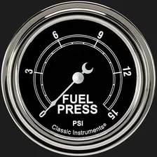 Traditional 2-5/8" Fuel Pressure Gauge (15 PSI) image 1