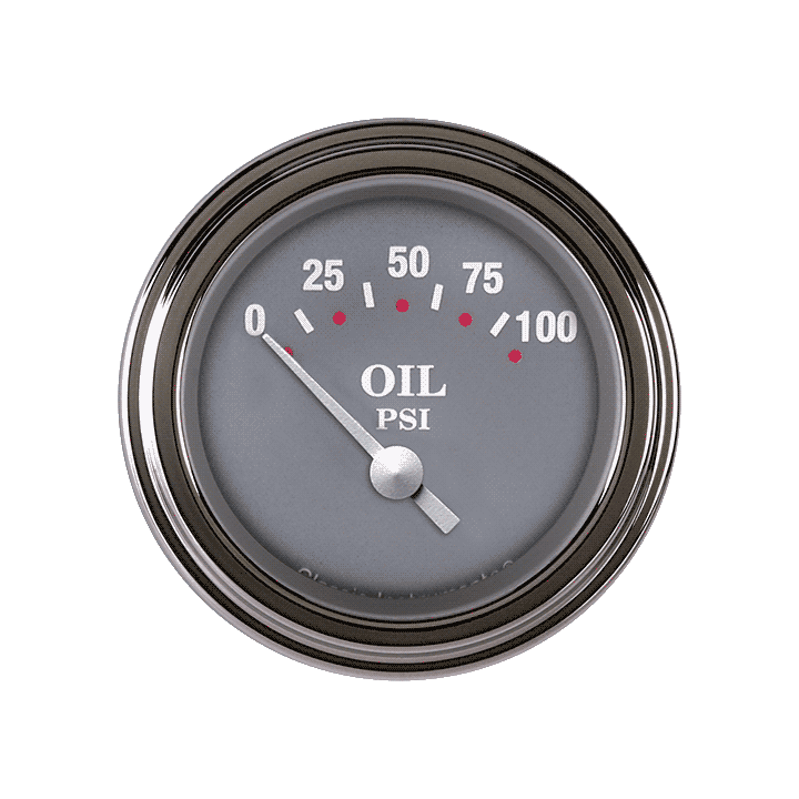 SG Series 2-1/8" Oil Pressure Gauge