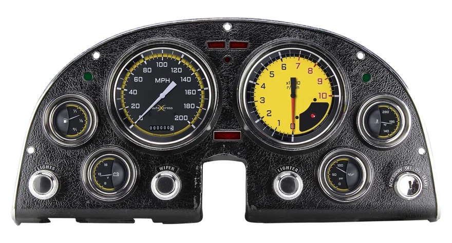 AutoCross Yellow 1963-67 Corvette Package