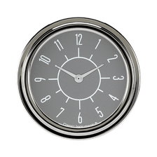 6-Pack Matching Gray 2-5/8" Clock image 1