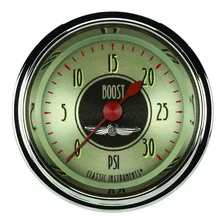 All American Nickel 2-1/8" Boost Gauge (30 PSI) image 1