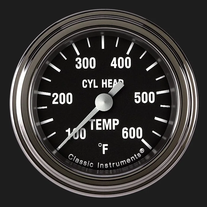 Hot Rod 2-1/8" Cylinder Head Tempature Gauge