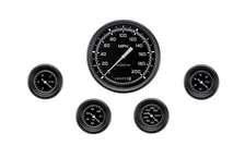 AutoCross Gray Five Gauge Set image 1