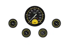 AutoCross Yellow Five Gauge Set image 1