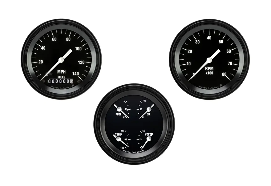 Hot Rod Series Three Gauge Package
