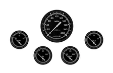 AutoCross Gray Five Gauge Set image 1