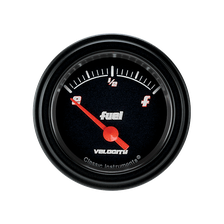 Velocity Black 2-1/8" Fuel Level Gauge image 1