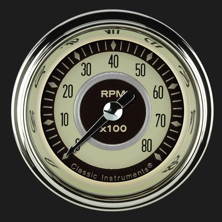 Nostalgia VT 2-1/8" Tachometer Gauge