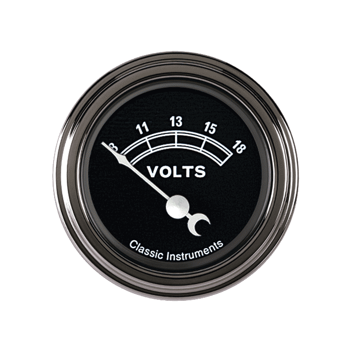 Traditional 2-1/8" Volt Gauge