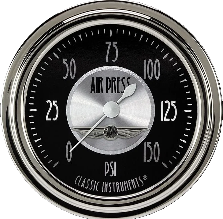 All American Tradition 2-5/8" Air Pressure Gauge